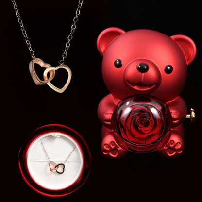 Eternal Rose Bear